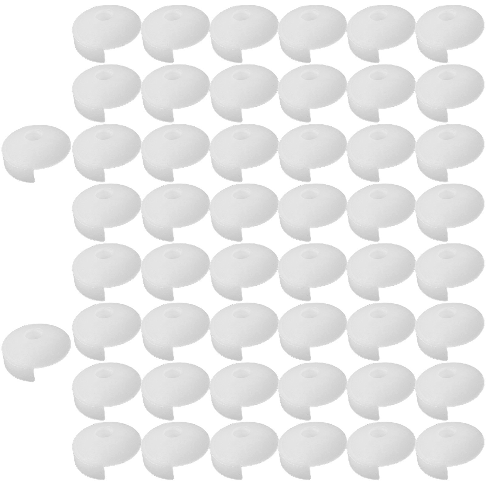 Streamlined Frameless Mirror Hanging 2050pcs Plastic Wall Fixing Clips - Bild 41 von 61
