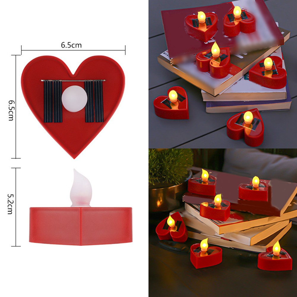 Vente en gros Lumi��res de Jardin Solaires Imperm��ables avec Amour Design 6pcs Solution D��co