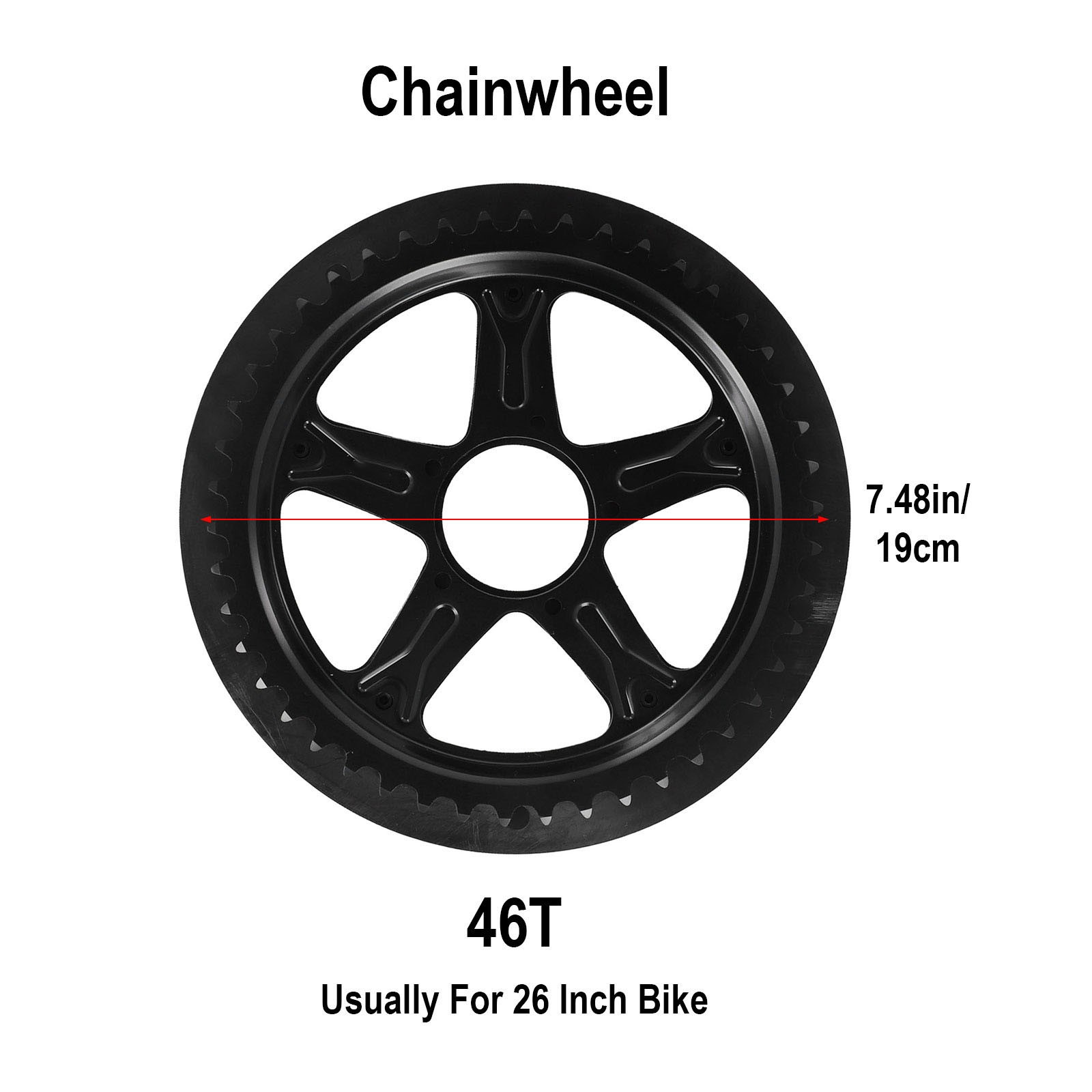 Chainwheel Kettenrad 48T BBS01 BBS02 Elektrofahrräder Für Bafang Leichtgewicht - Bild 16 von 38