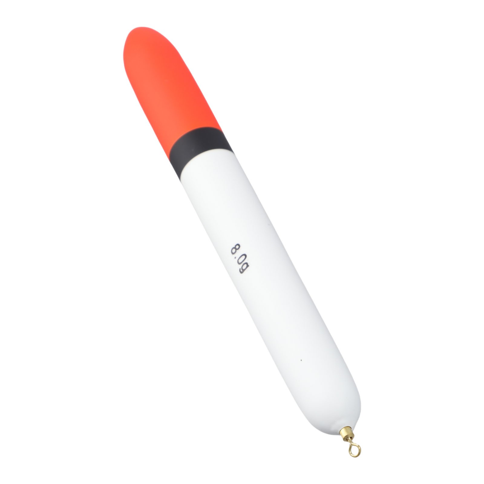 Flotteurs de vente en gros pêche sensibles 8g 14pcs avec pointe orange vif pour visibilité