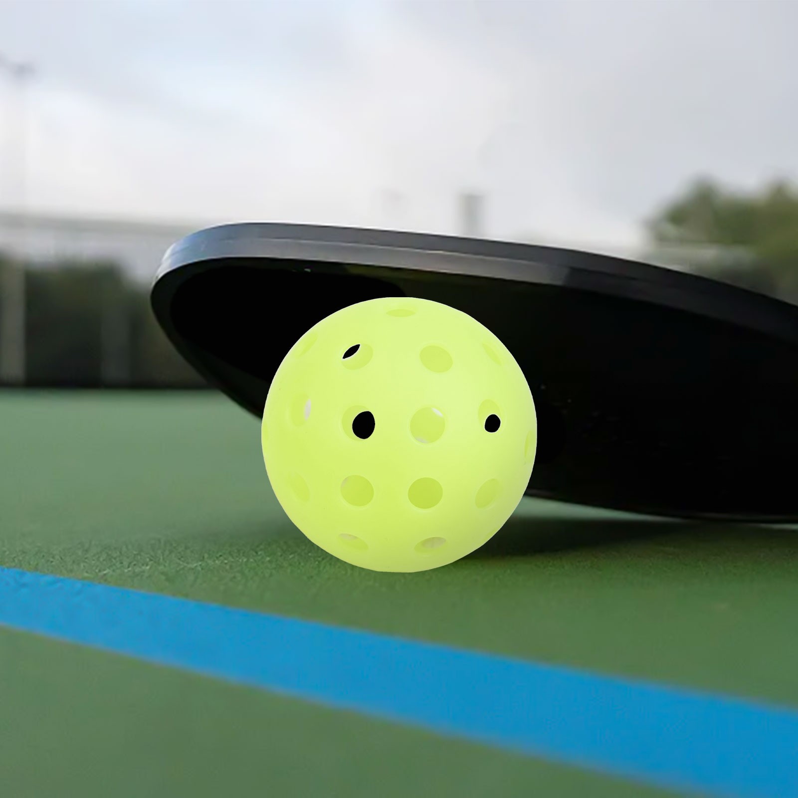 Sustainable collection PE Material Made Light Up Pickleblls Set Perfect for All Players