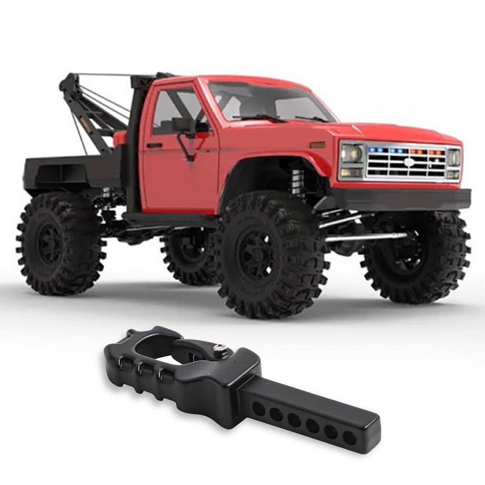 Aluminum Tow Hook for RC Crawler 1/10 For TRX4 For SCX10 For KM Trailers - Picture 48 of 57