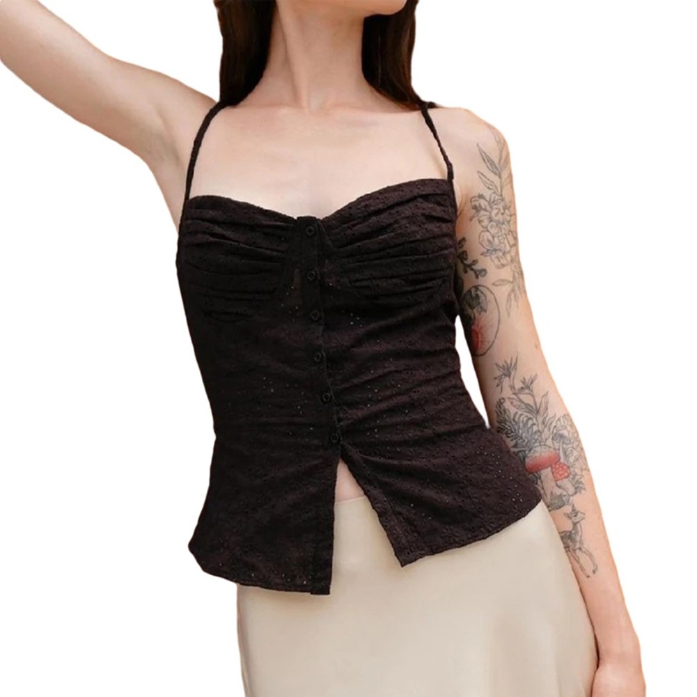 Casual Womens Spaghetti Strap Vest Perfect for Spring and Summer Outings - Picture 20 of 33