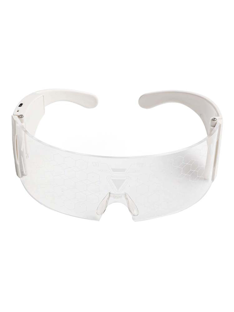 Transparent Acrylic LED Glasses Ideal for Halloween and Costume Events - Picture 26 of 27