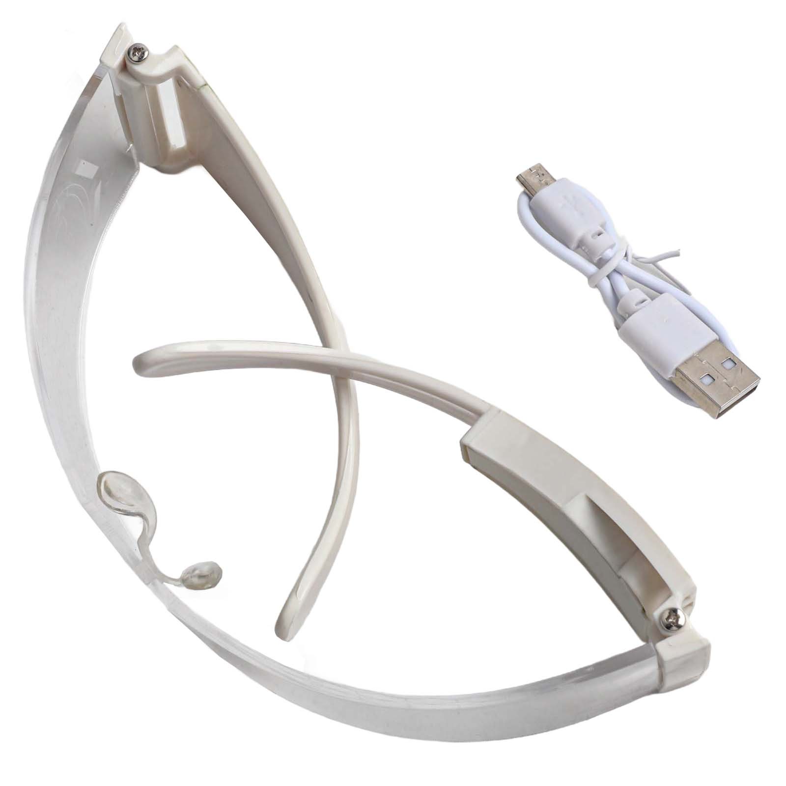 Transparent Acrylic LED Glasses Ideal for Halloween and Costume Events - Picture 25 of 27