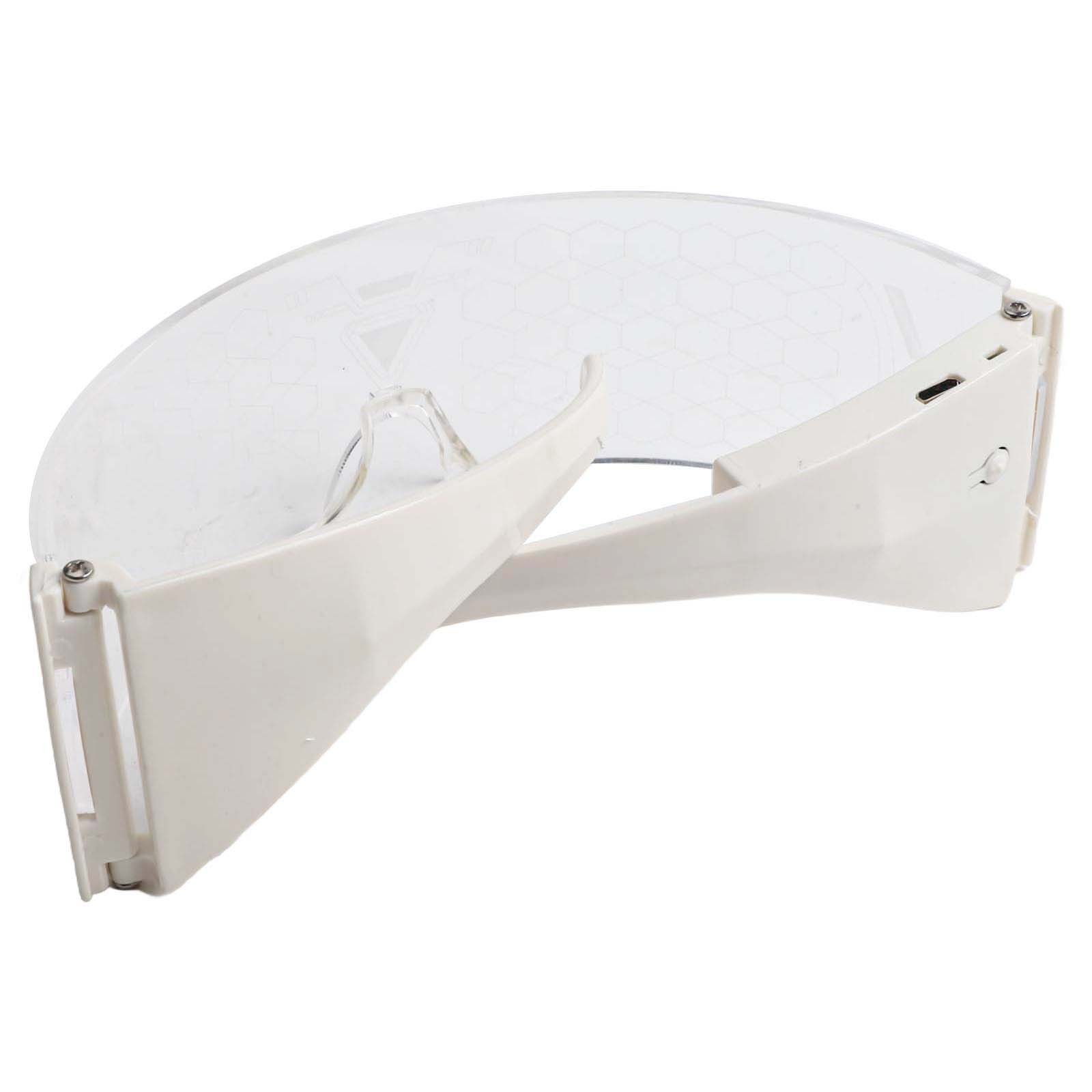 Transparent Acrylic LED Glasses Ideal for Halloween and Costume Events - Picture 24 of 27