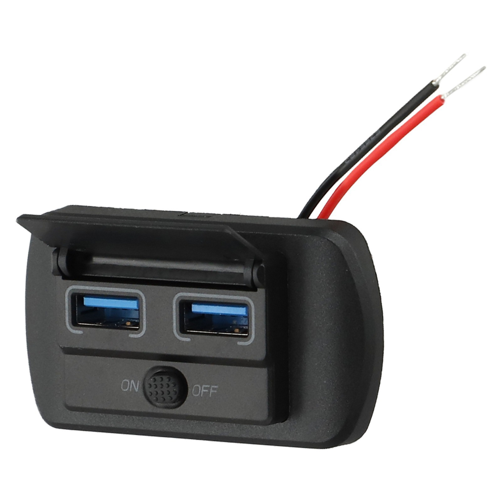 Support Panneau Chargeur Voiture USB 12V Design Élégant avec Double Options de - Photo 21 sur 40