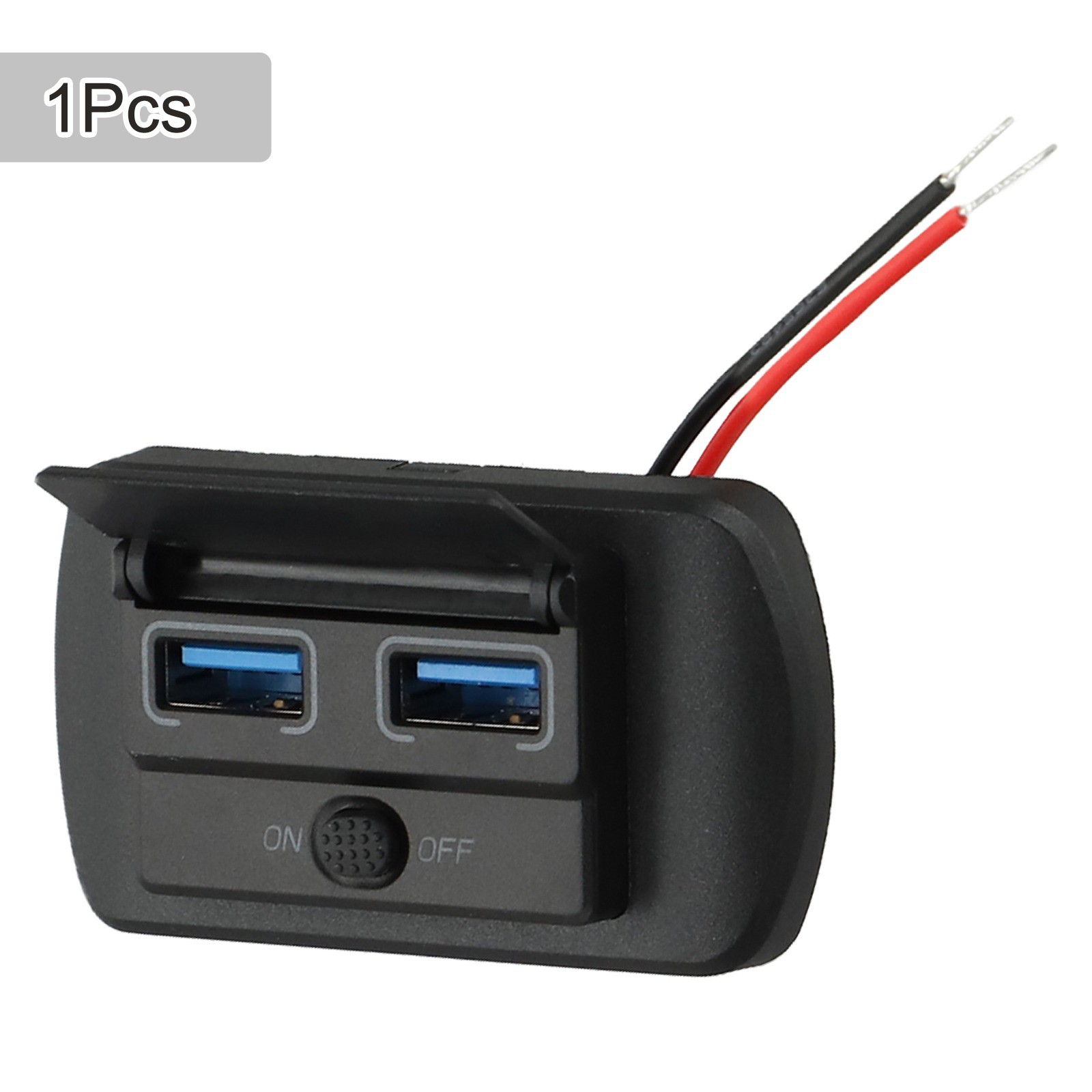 Support Panneau Chargeur Voiture USB 12V Design Élégant avec Double Options de - Photo 15 sur 40
