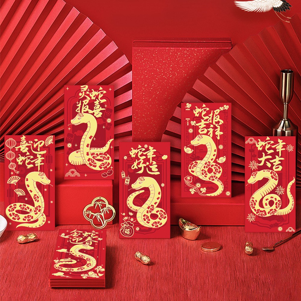 36 Rote Umschläge (Hongbao) – Traditionell Für Neujahr, Hochzeiten & Feiern