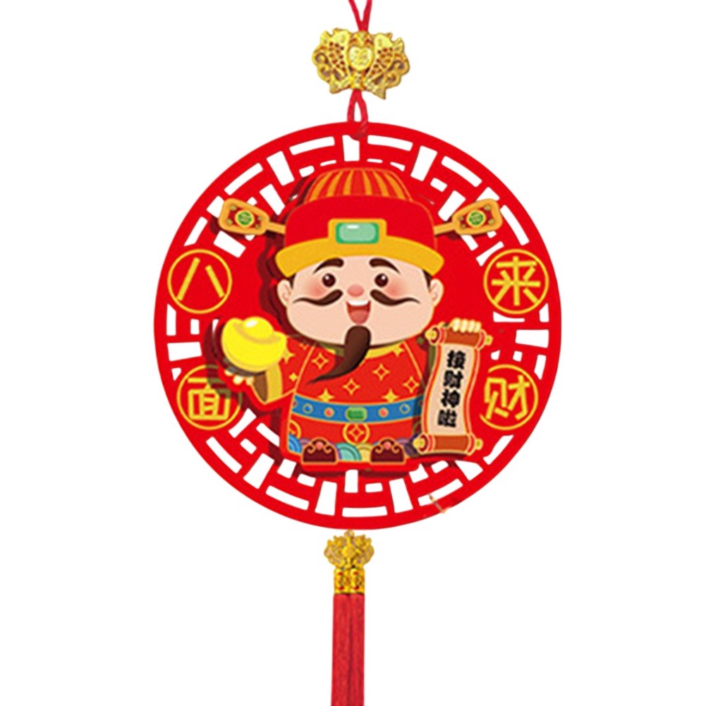 Eye Catching Hanging Decor for Chinese New Year with The God of Fortune Theme - Picture 14 of 14