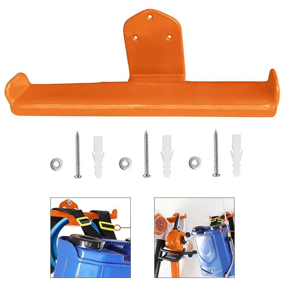 Wandhalterung Stahl Orange Garage Aufbewahrung Werk Produktbild-Vorschau 9