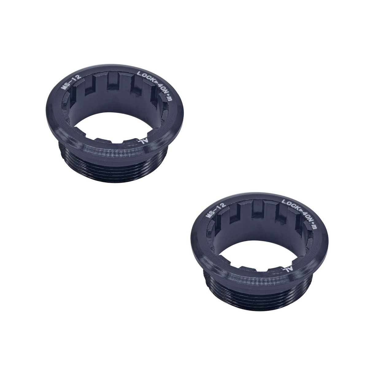 CNC Machined Bicycle Components Lightweight For MicroSpline Lockrings Set