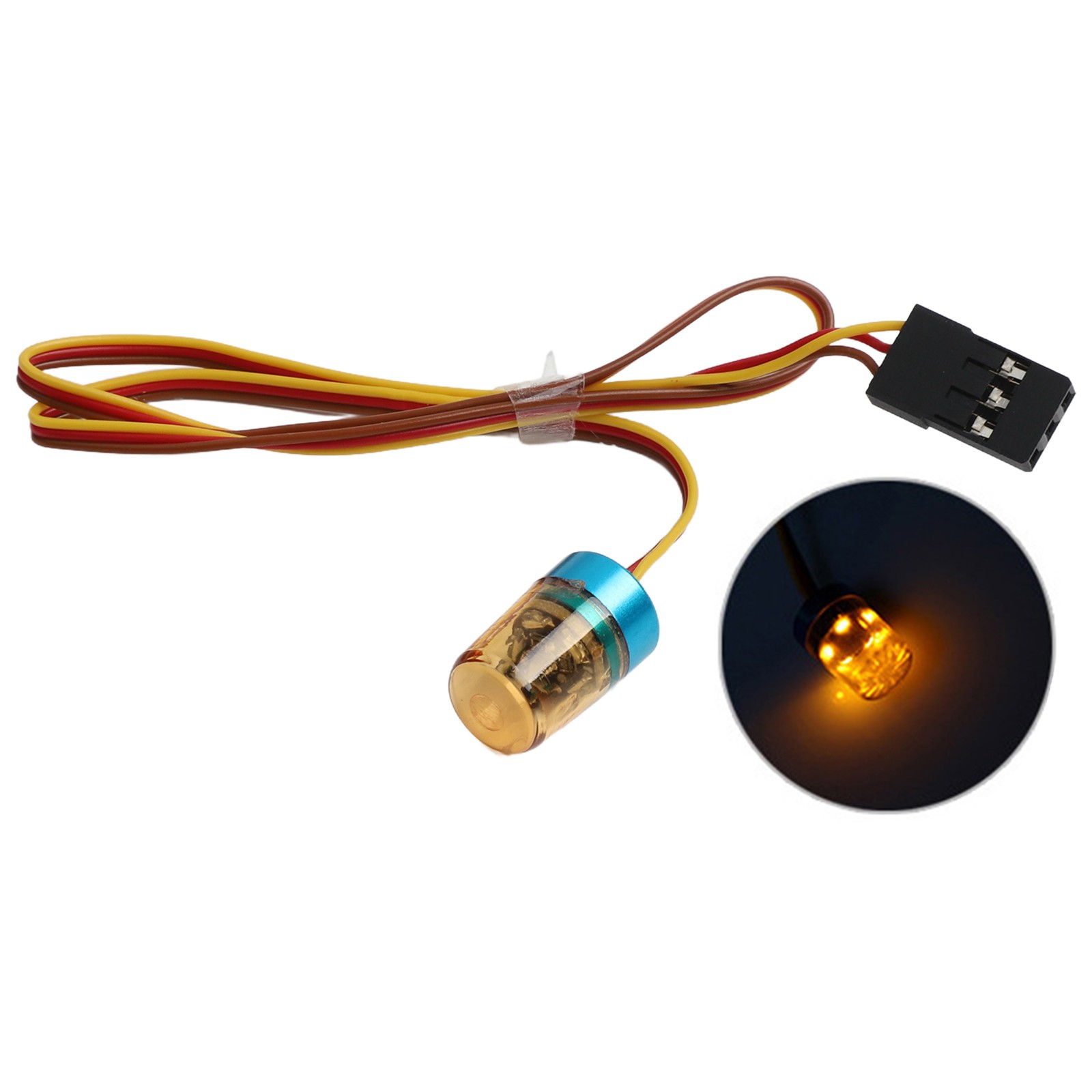 Accessoire d'éclairage LED pour véhicule RC compatible avec modèles taille po - Photo 27 sur 32