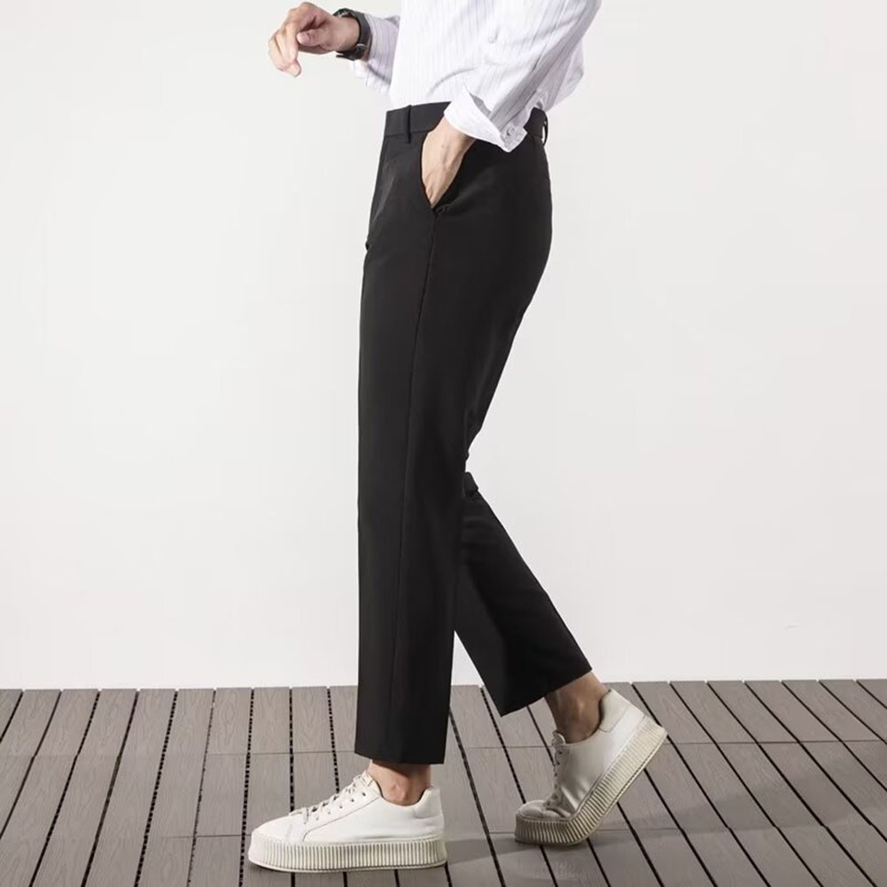 Casual Yet Classy Men's Slim Straight Pant Stylish Everyday Essentials - Picture 14 of 75