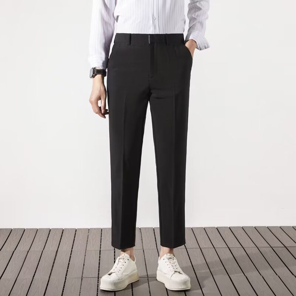 Casual Yet Classy Men's Slim Straight Pant Stylish Everyday Essentials - Picture 15 of 75