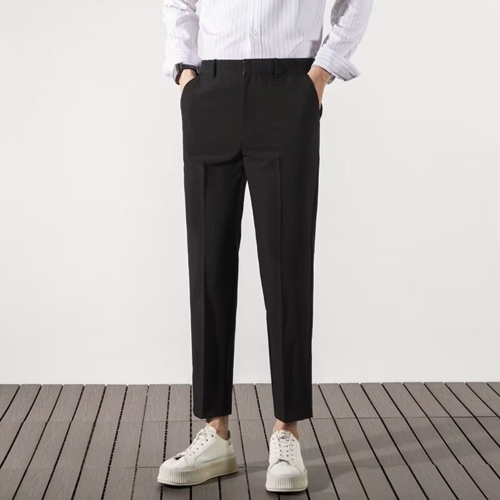Casual Yet Classy Men's Slim Straight Pant Stylish Everyday Essentials - Picture 16 of 75