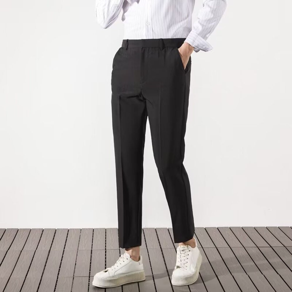 Casual Yet Classy Men's Slim Straight Pant Stylish Everyday Essentials - Picture 18 of 75