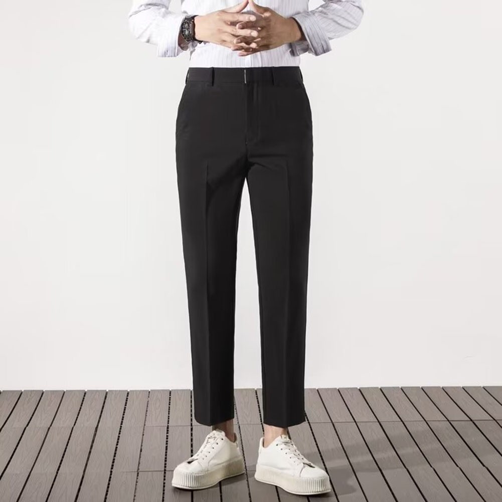 Casual Yet Classy Men's Slim Straight Pant Stylish Everyday Essentials - Picture 17 of 75