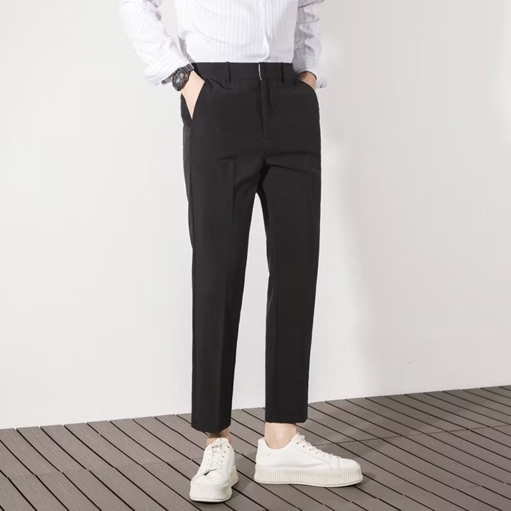 Casual Yet Classy Men's Slim Straight Pant Stylish Everyday Essentials - Picture 19 of 75