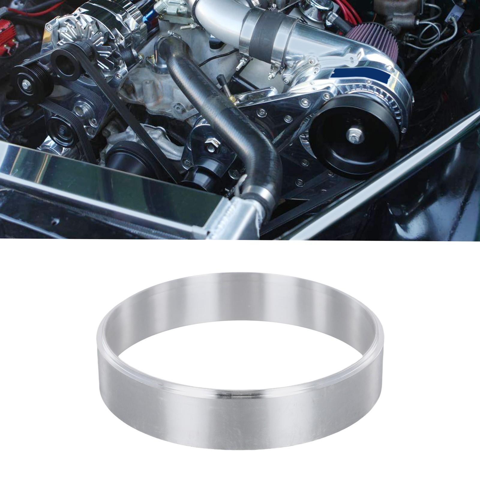 Aluminum Engine Performance Part Air Cleaner Spacer for SBC and For Ford Models