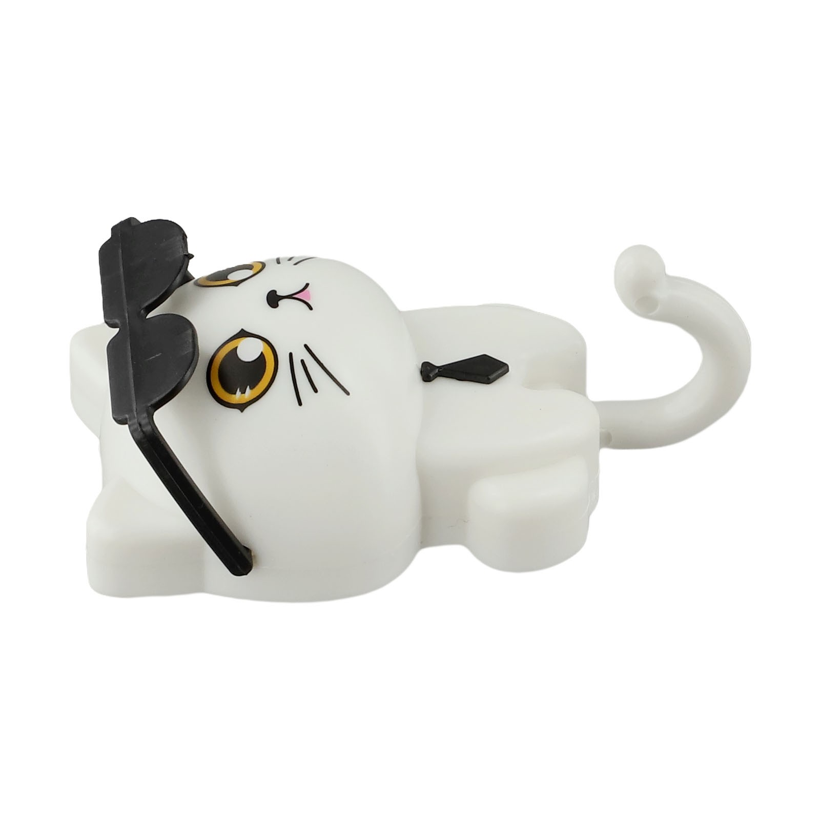 Fun Decorative Cat Coat Hooks with Sunglasses Perfect for Any Room Setup - Afbeelding 7 van 12