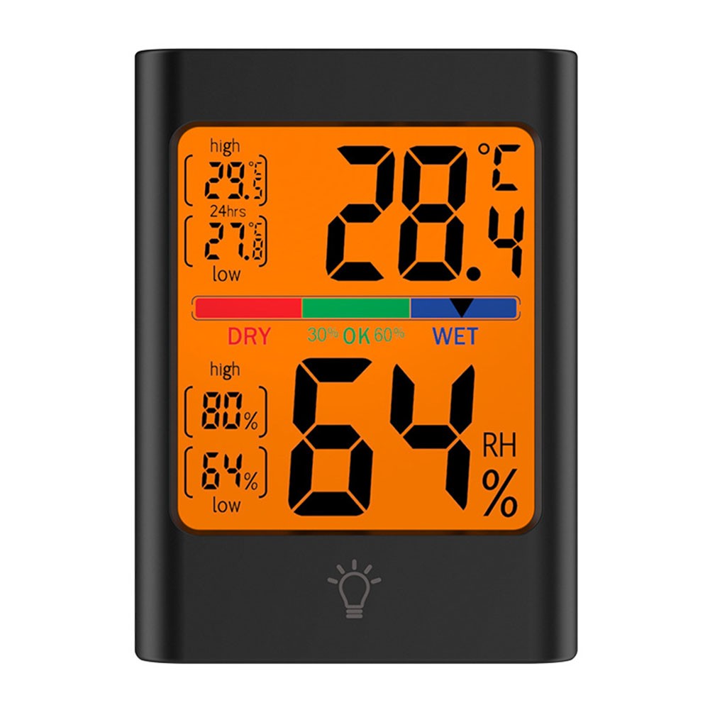 Indoor Temperature and Humidity Monitor with Backlit Display and Magnet - Picture 22 of 22