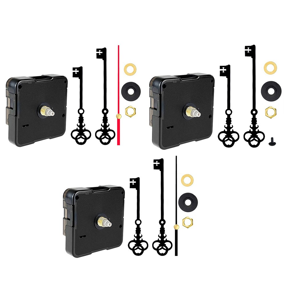Home Decor Quartz Clock Movement Kit 2PCS 3PCS for Creative DIY Crafting Ideas