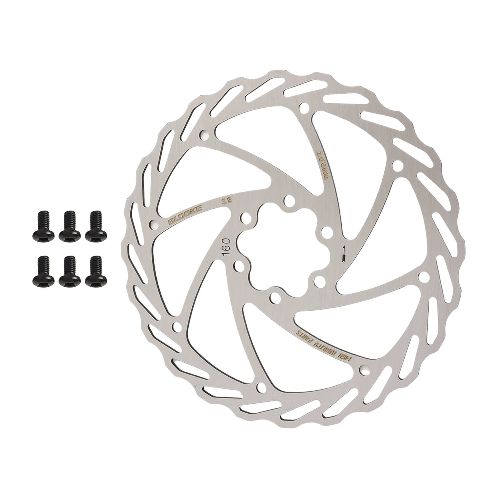160/180/203mm Scheibenbremse Fahrrad Bremsscheibe MTB Fahrrad Langlebig - Bild 22 von 31
