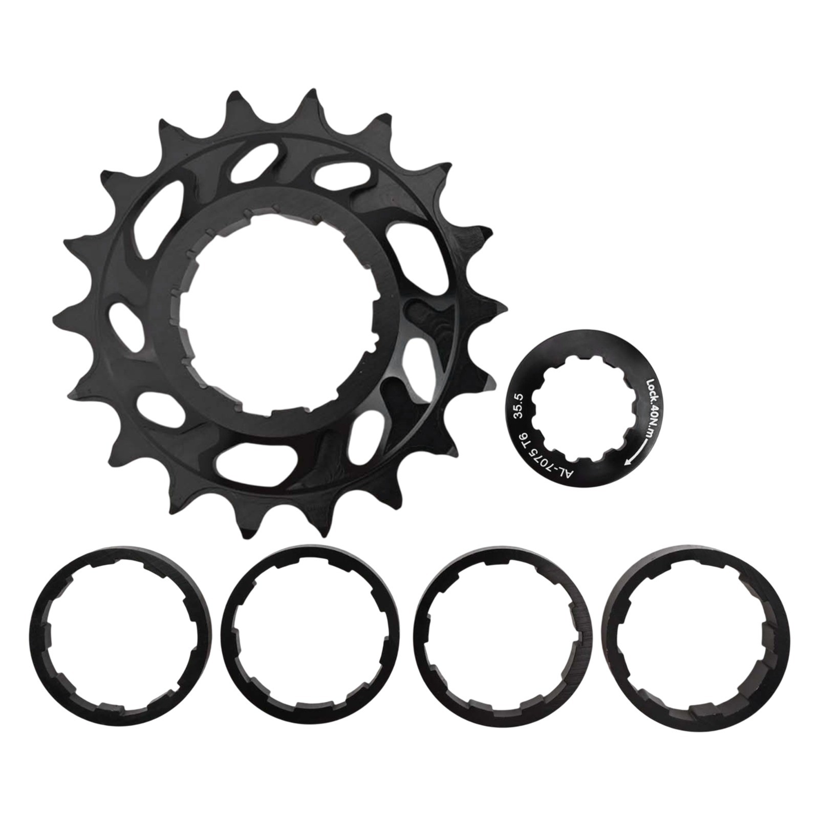 Easy to Use Single Speed Flywheel Conversion Kit for MTB and Road Bikes - Bild 26 von 41