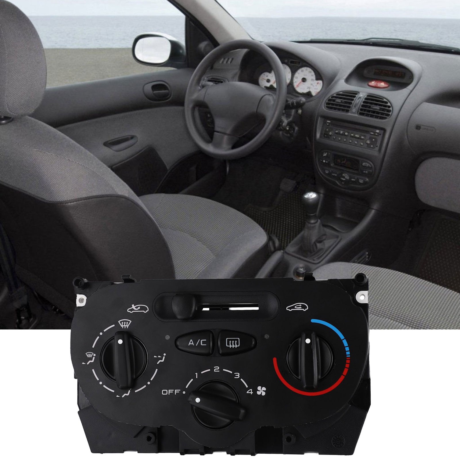Control Switch No Drilling Required Quick Installation Car Air Conditioning - Picture 11 of 12