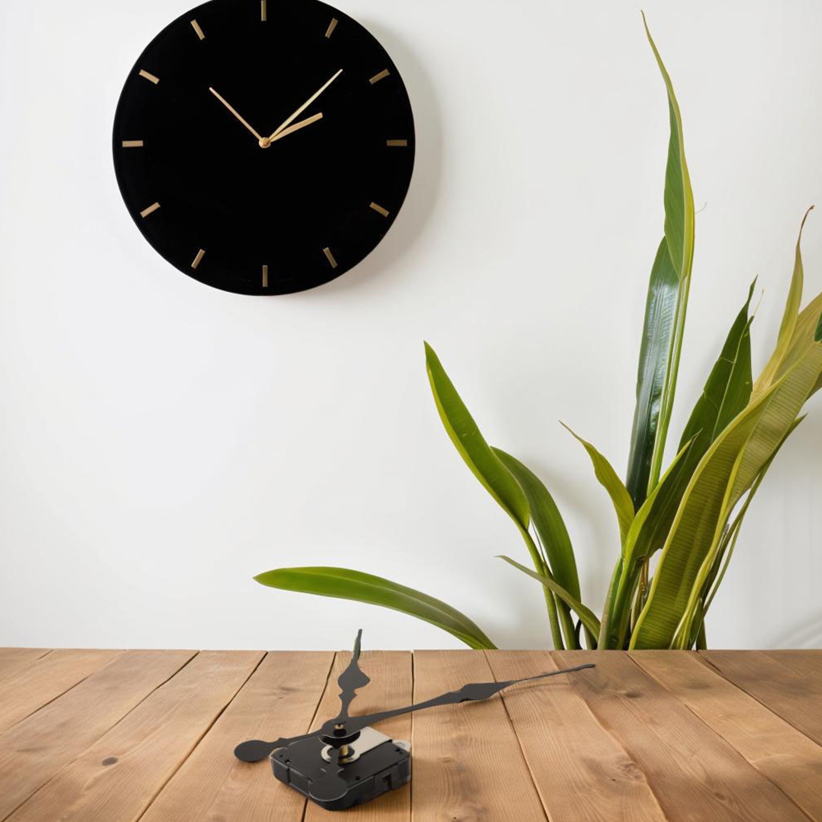 Acrylic Design Elements for Custom Silent Wall Clocks with Quartz Timing