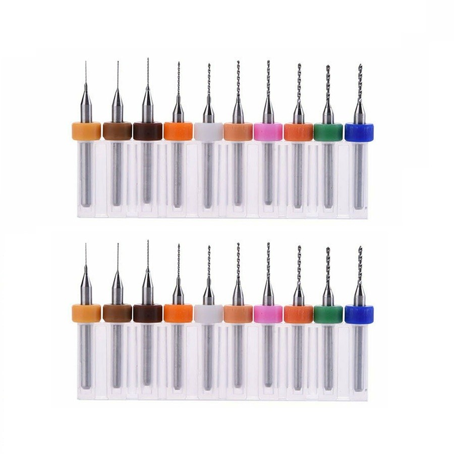 10 20 PCS 0.1-1.0MM Carbide Mini Drill-Bit Tungsten Steel Rotary-Tools - Bild 19 von 24