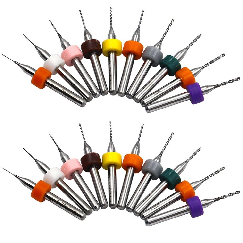 10 20 PCS 0.1-1.0MM Carbide Mini Drill-Bit Tungsten Steel Rotary-Tools - Bild 18 von 24