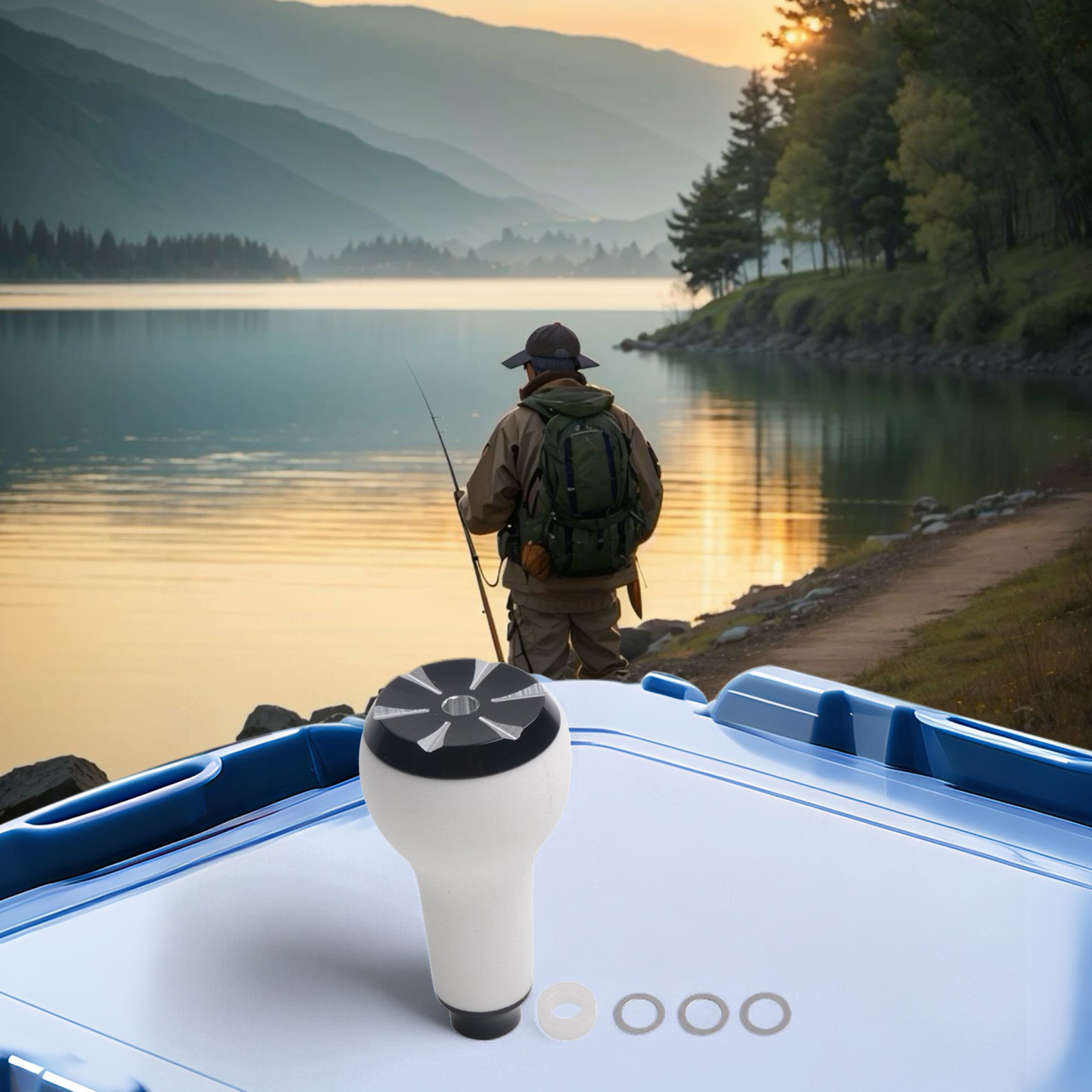 CuFor Stomizable FiFor Shing Reel Knopf für DAIWA für S Marke rutschfester Griff - Bild 61 von 71