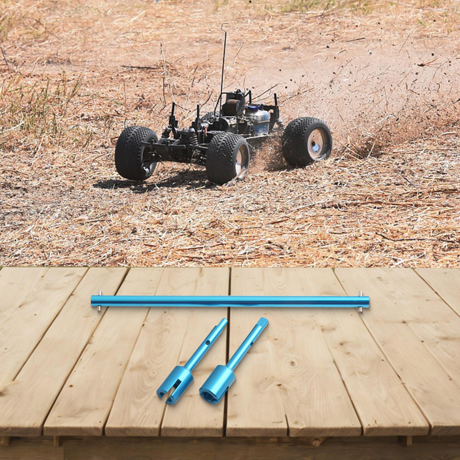 Pour Tamiya TT02 Arbre d'h??lice et Joint Gobelets Mise ?? niveau pour V??hicule - Photo 30 sur 36