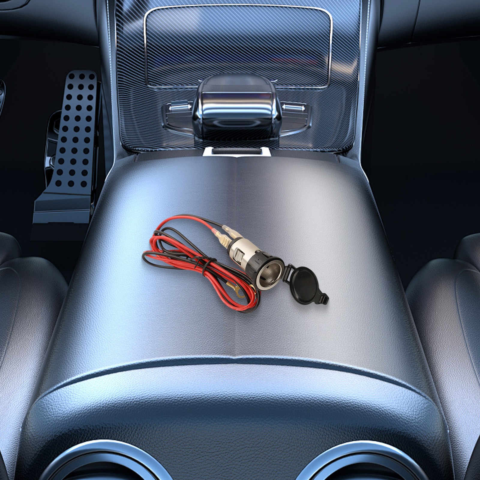 Convenient Power Supply for Charging Devices Car Mounted Socket+1 Meter - Afbeelding 16 van 28
