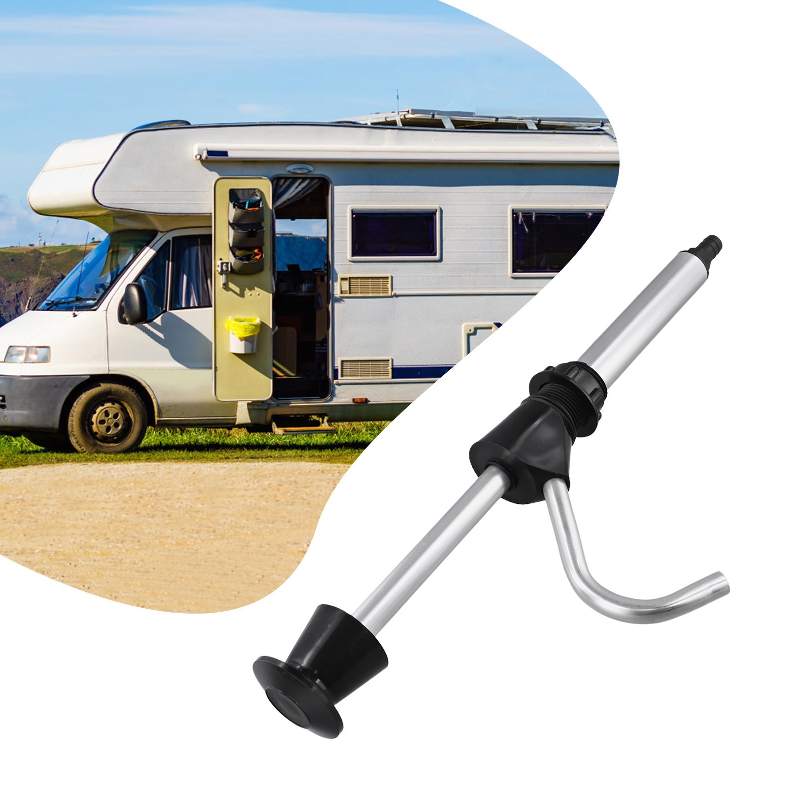 Manual Water Pump Tap for Camper Trailers and Motorhomes with Easy Install - Picture 11 of 32