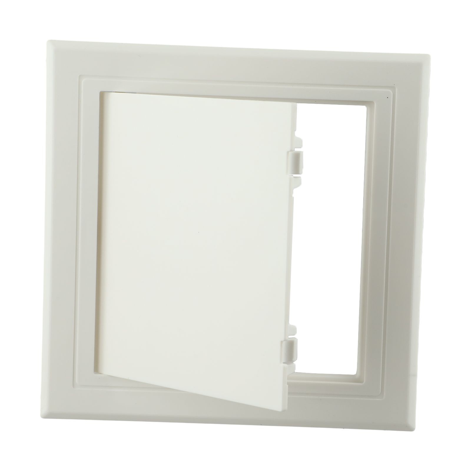 Sleek White ABS Ceiling Access Panel for Plumbing and Electrical Systems