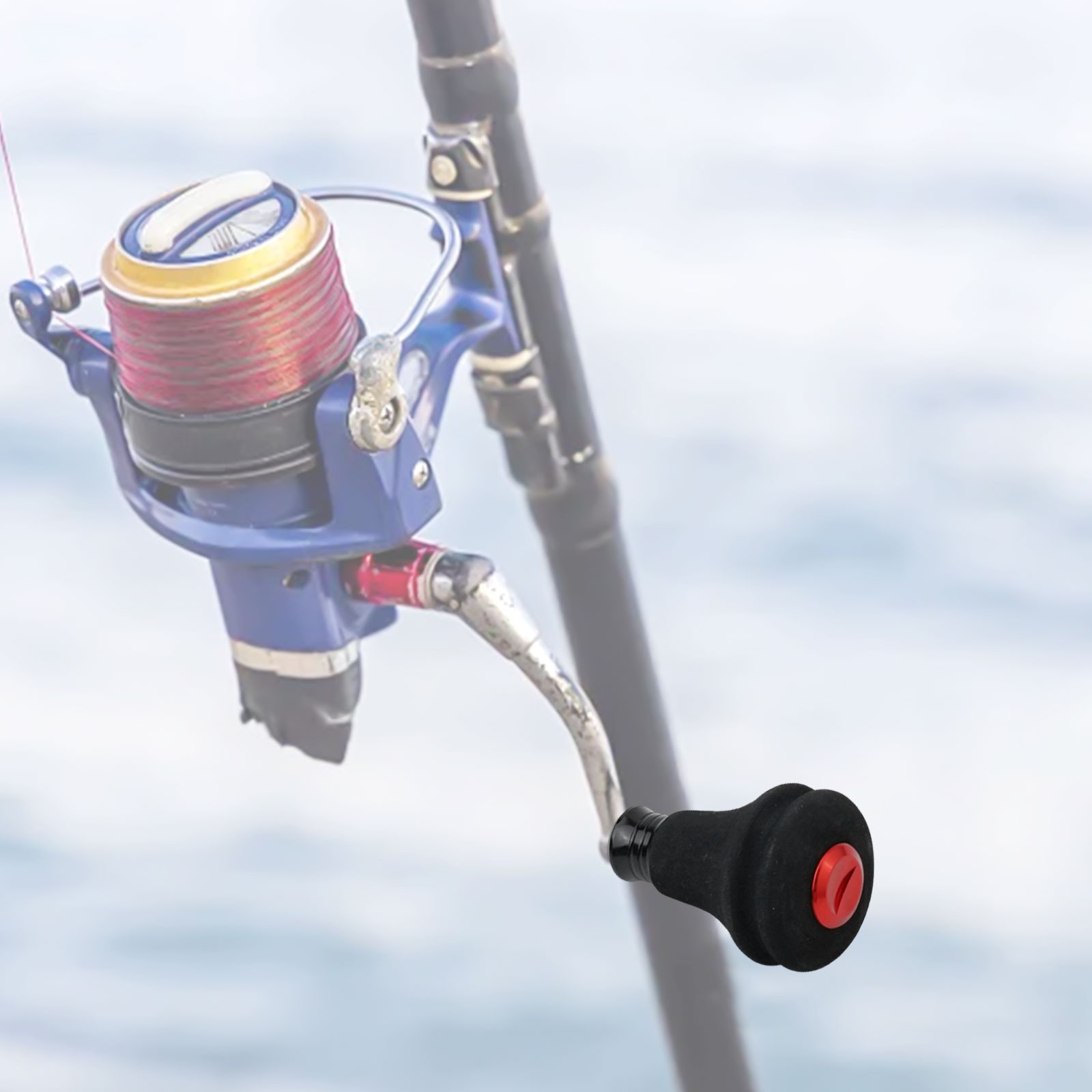 Accessorio Pesca Manopole Manico EVA per Mulinelli Compatibile con Per DAIWA 27mm - Foto 30 di 49