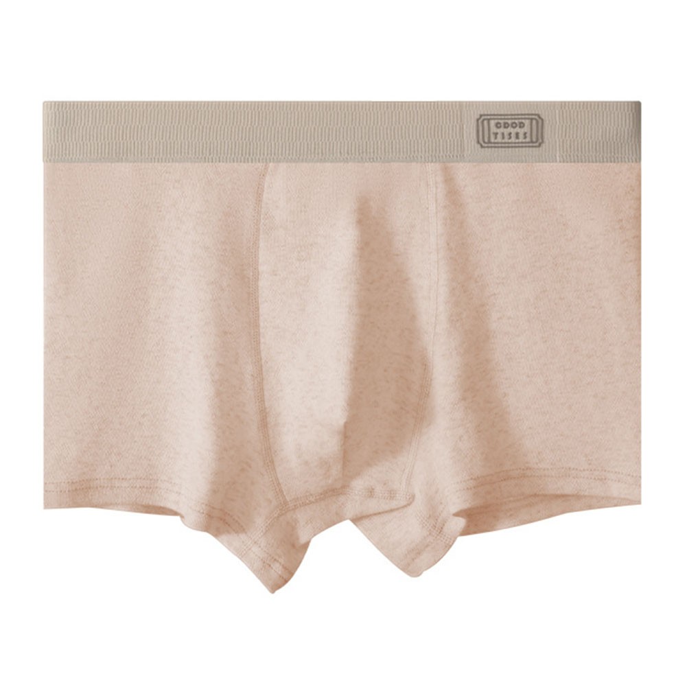 Mens Boxer Briefs Solid Color Comfortable Cotton Underwear for Daily Wear - Picture 6 of 8