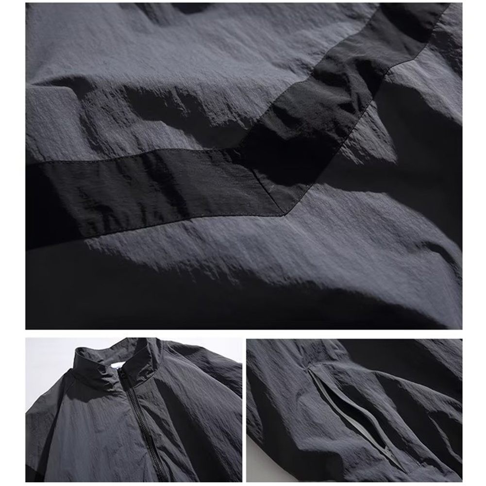 Spring Autumn Jacket for Men with Casual Style and Reflective Elements - Picture 14 of 60