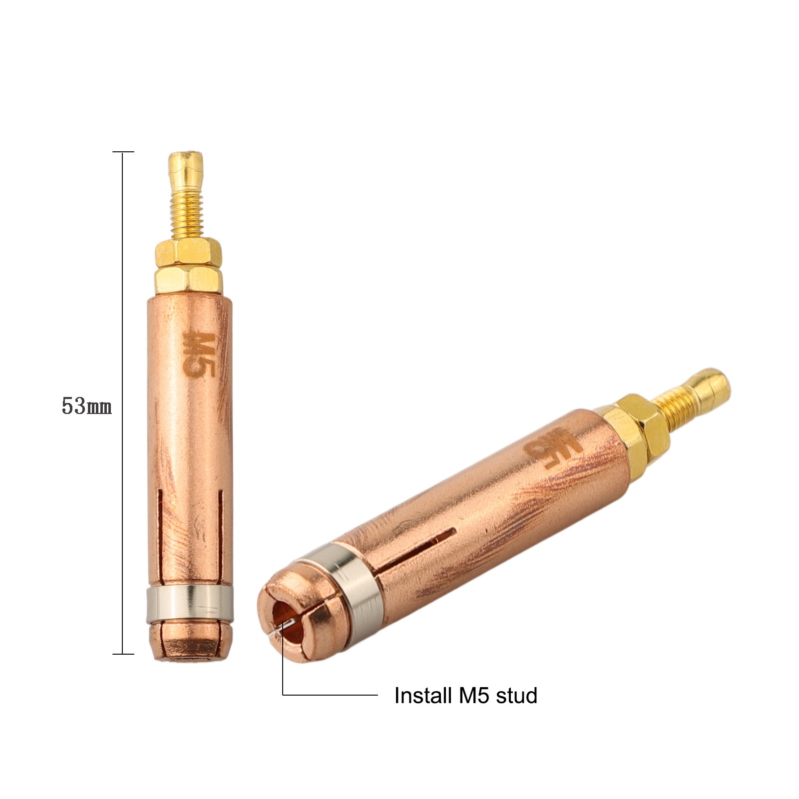 Collet Tool Compatible with For Capacitor Discharge Stud Welder Construction