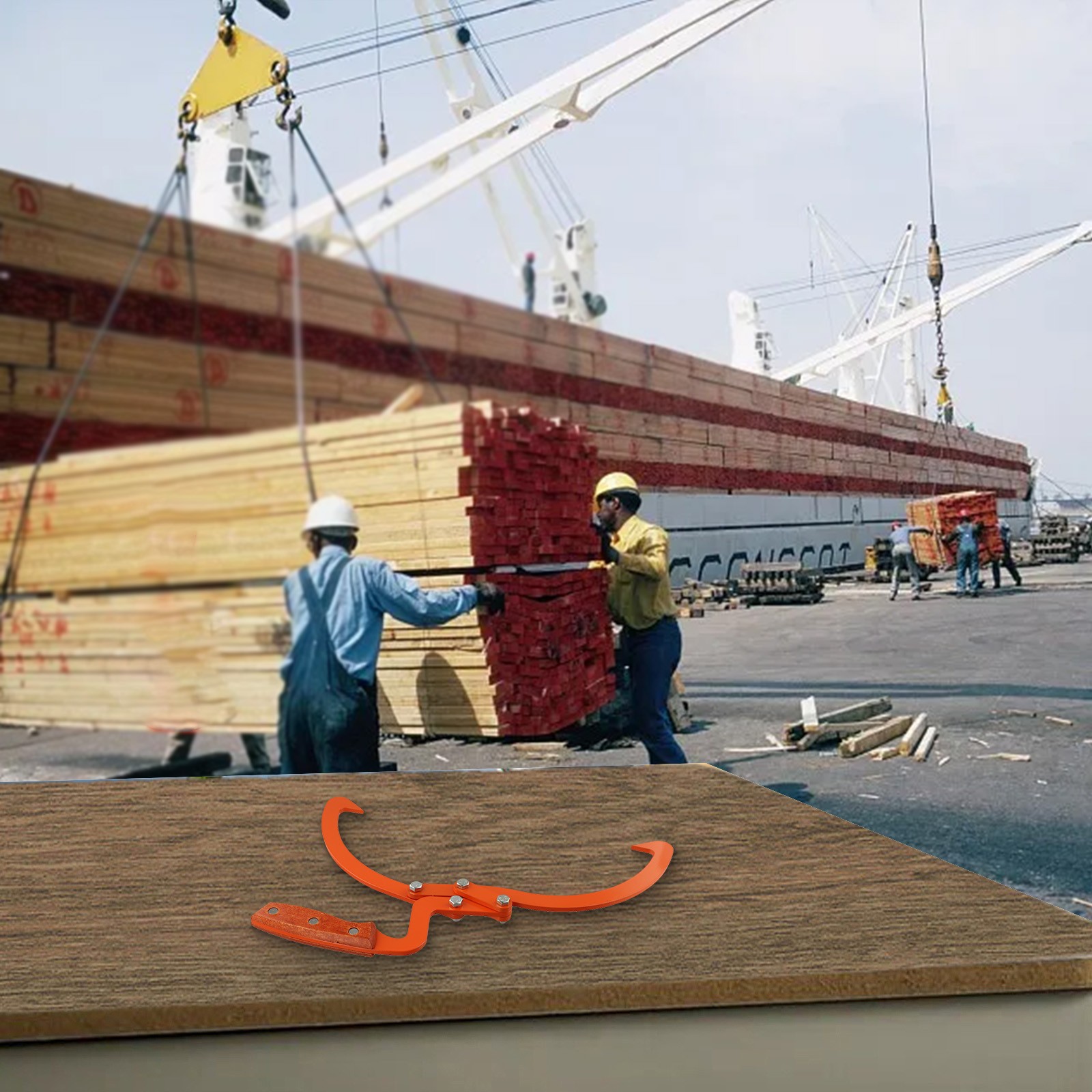 Innovative Design Log Tongs Built to Assist in Outdoor Wood Tasks Easily - Picture 20 of 25