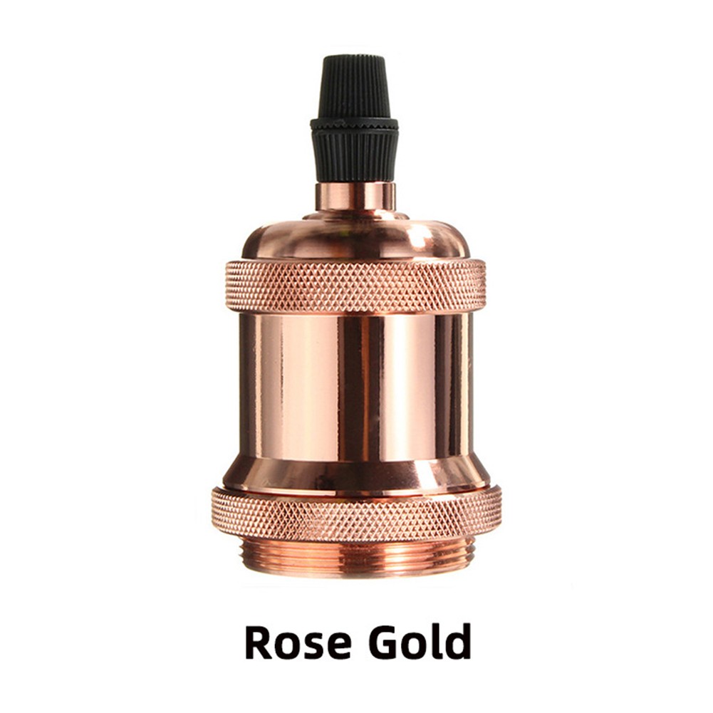 E27 Compatible Retro Ceiling Pendant Fitting for Enhancing Home Ambiance - Picture 26 of 26
