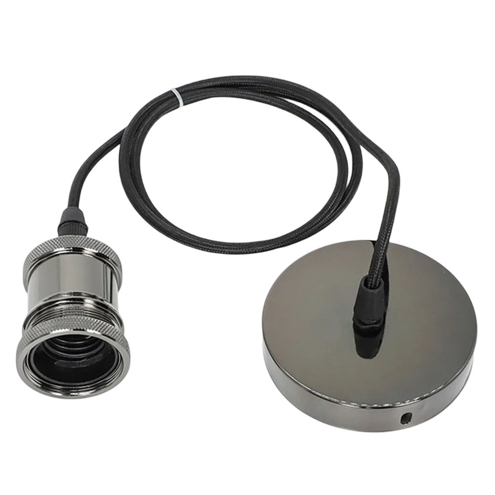E27 Compatible Retro Ceiling Pendant Fitting for Enhancing Home Ambiance - Picture 15 of 26