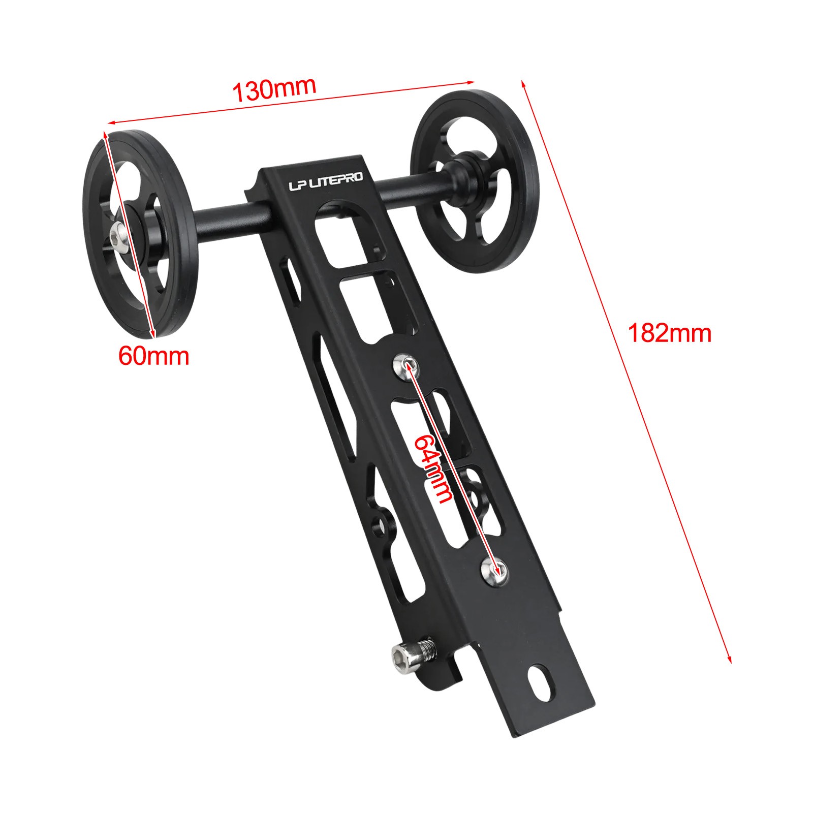 Per Bici Pieghevole 1 X Supporto Oro Leggero Rosso Argento Robusto 166g 2023 - Imagen 22 de 26