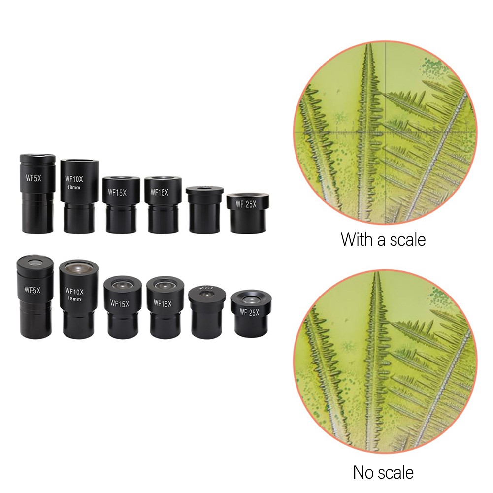 thumbnail image 2 of Biological Microscope Eyepiece WF5X WF10X WF15X WF16X WF20X WF25X 2 of 13