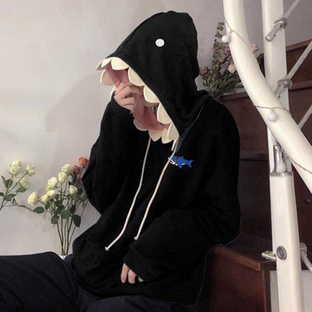 Funny Couple's Loose Fit Hoodie Ideal for Relaxing Weekends or Vacations - Picture 15 of 32