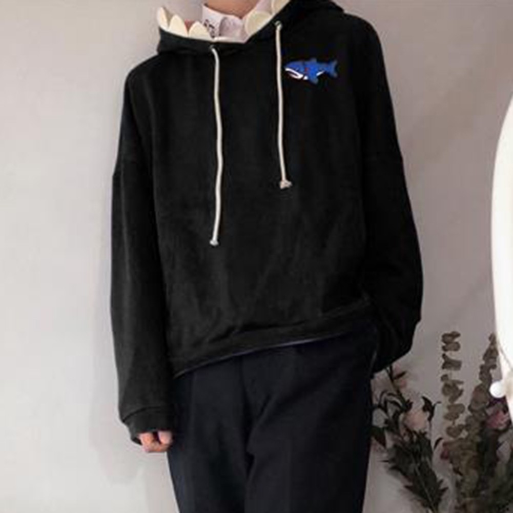 Funny Couple's Loose Fit Hoodie Ideal for Relaxing Weekends or Vacations - Picture 14 of 32