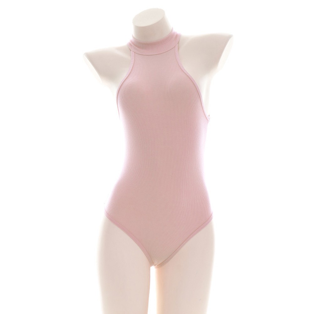 Cute Women's High Neck Bodysuit in Soft Modal Fabric Ideal for All Seasons - Picture 14 of 17